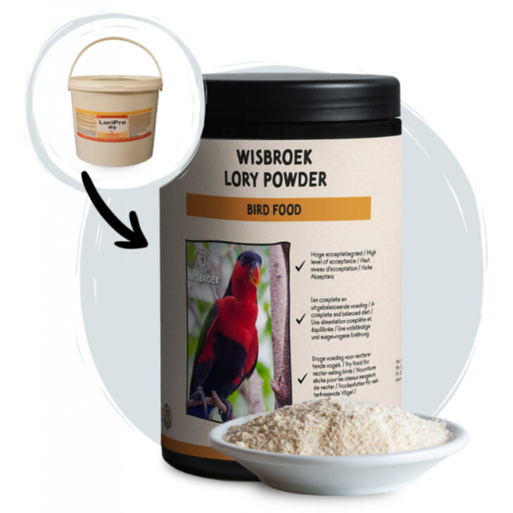 WISBROEK LORY POWDER - 800G