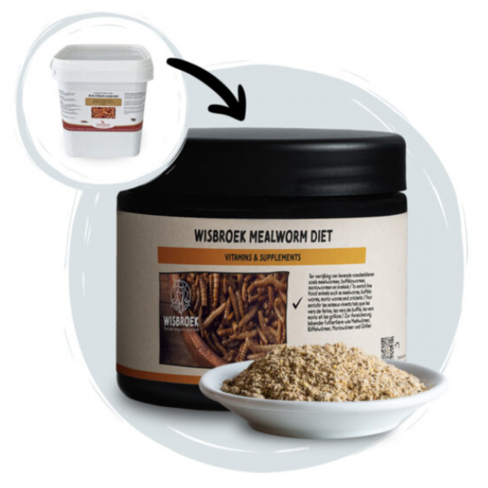 WISBROEK MEALWORM DIET - 250G