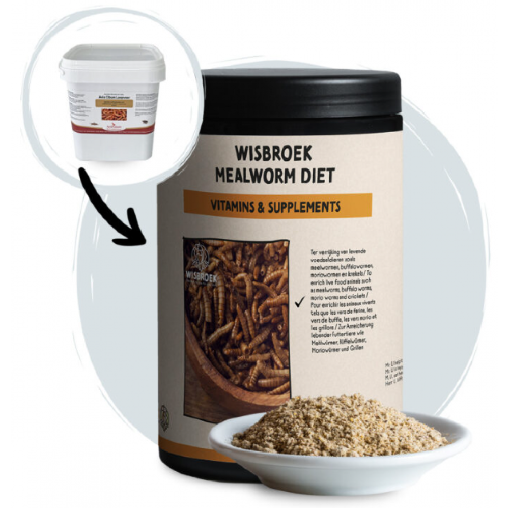 WISBROEK MEALWORM DIET - 750G