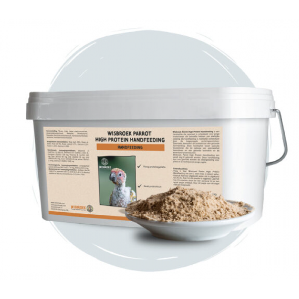 WISBROEK PARROT HIGH PROTEIN HANDFEEDING 3KG