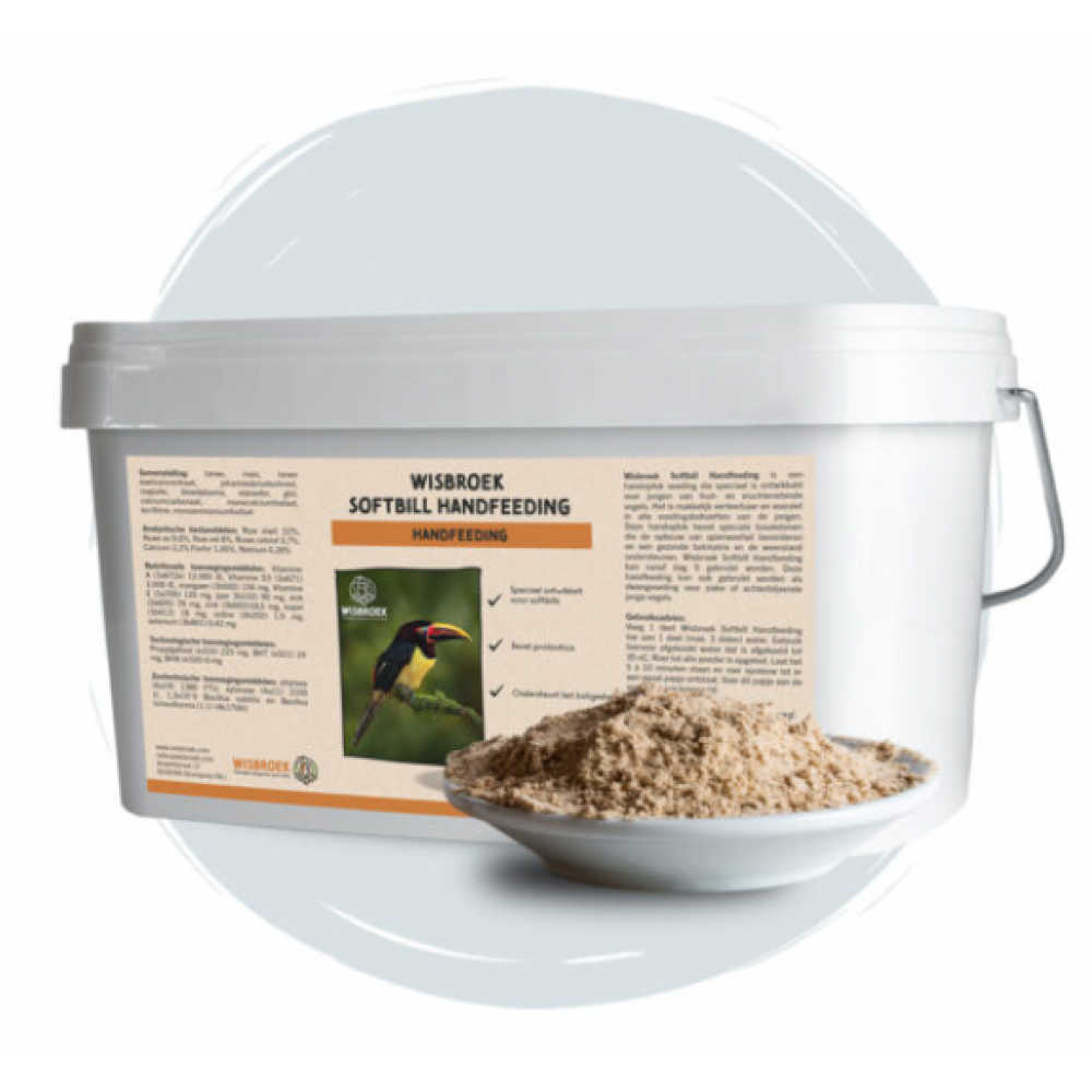 WISBROEK SOFTBILL HANDFEEDING 3KG