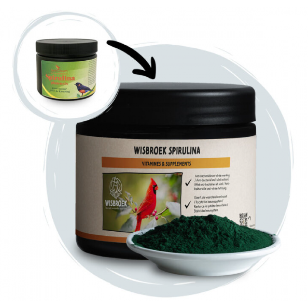 WISBROEK SPIRULINA  250G
