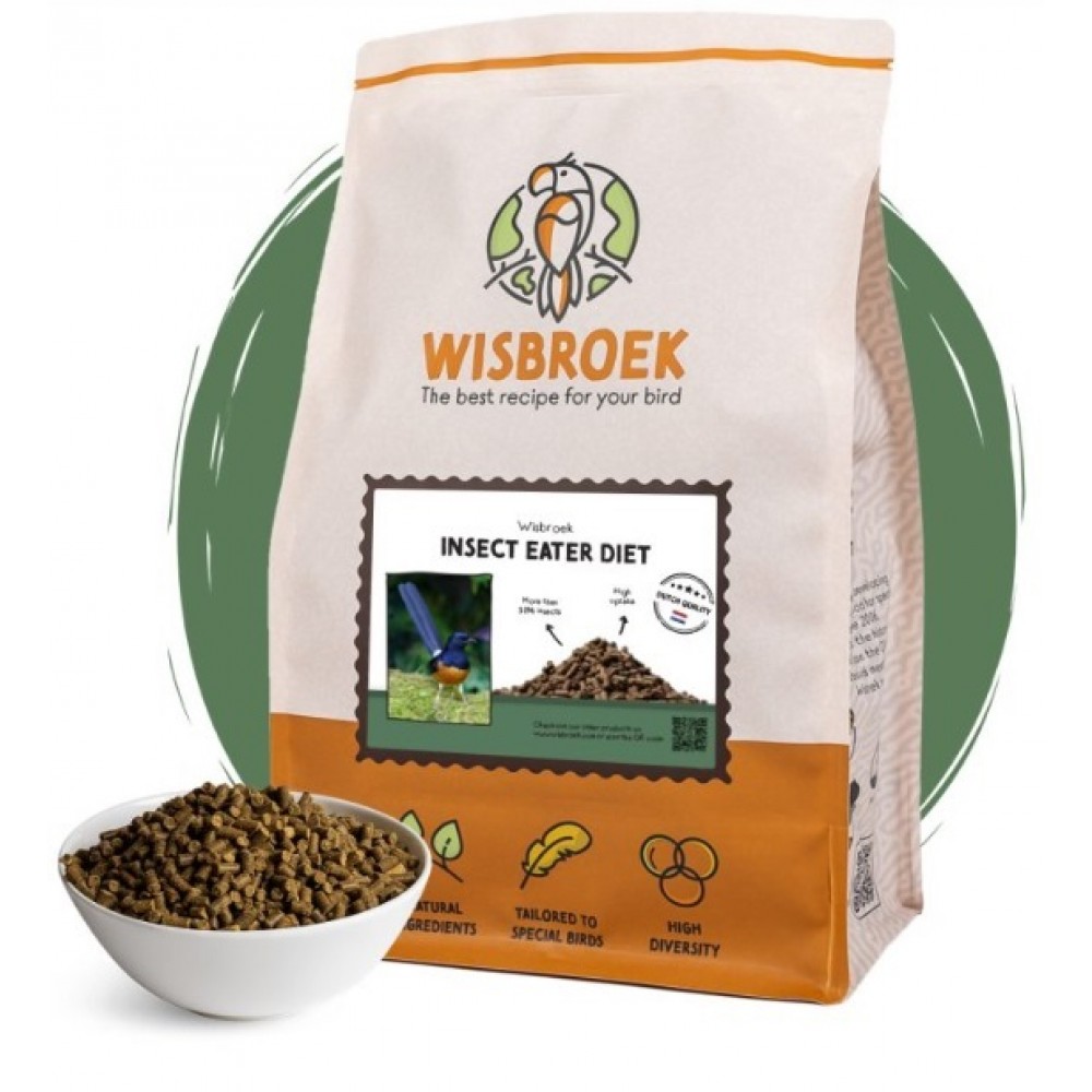 WISBROEK INSECT EATER DIET- AVES INSECTIVORAS  - 3 KG